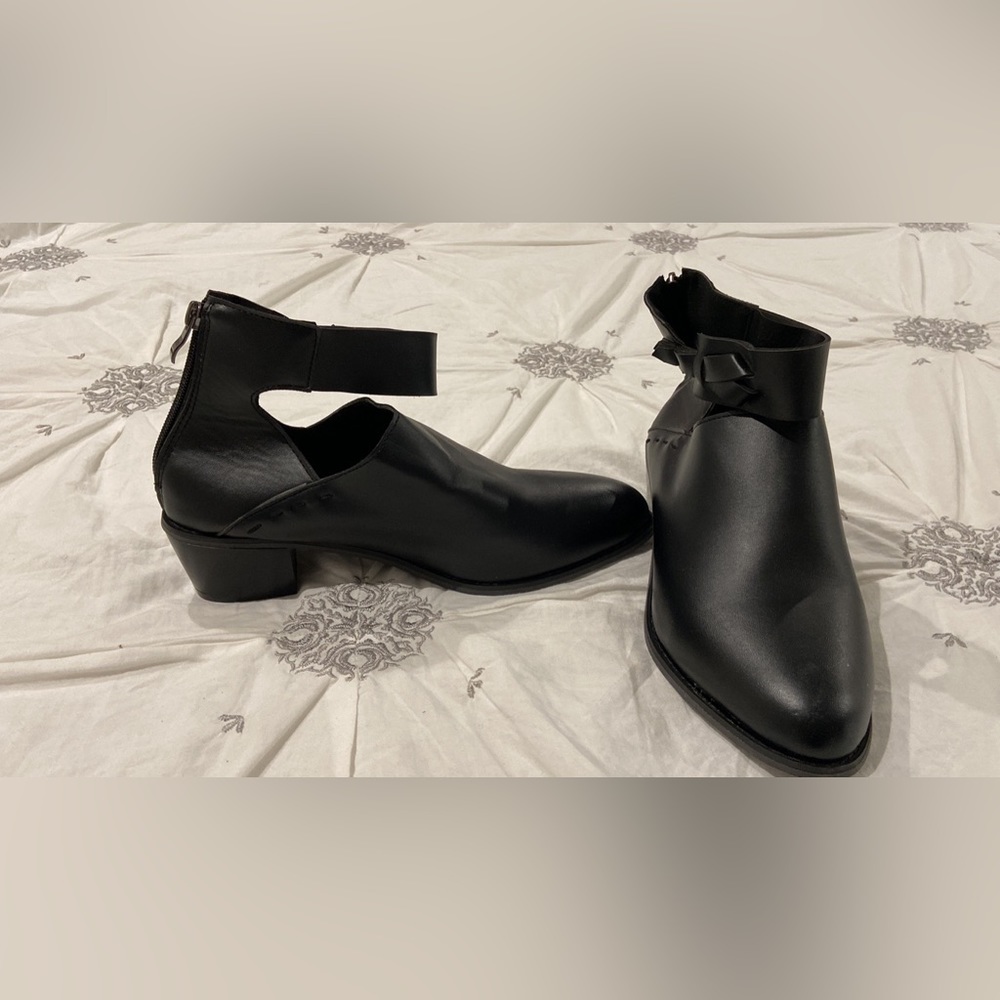 Black Heeled Booties